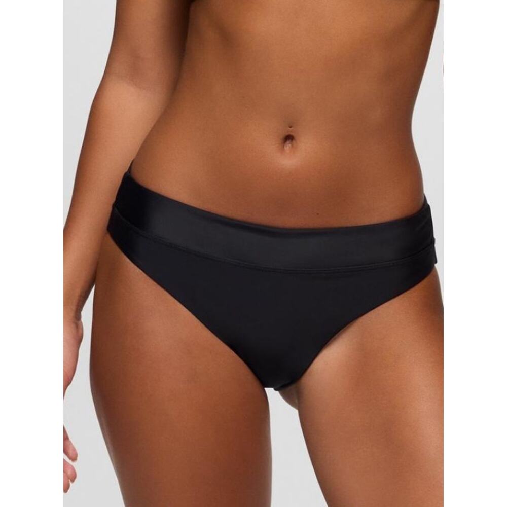 Prana Black Summer Wave Bikini Bottom
